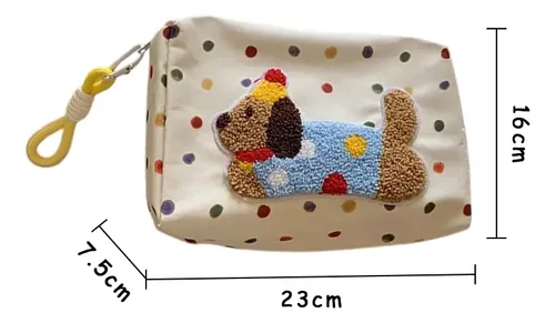 Cosmetiquera Neceser Organizador Viaje Portátil Perro