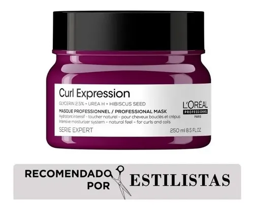 Mascara Curl Expression Bucle Rulos Loreal Profesional 250ml