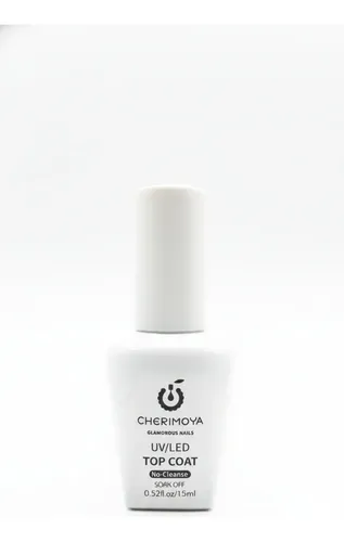 Top Coat Uv Led No Cleanse Brillante 15ml Semipermanente