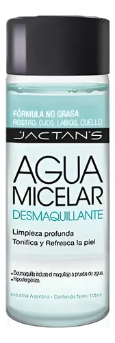 Agua Micelar Desmaquillante Tonifica Y Refresca Jactan’s