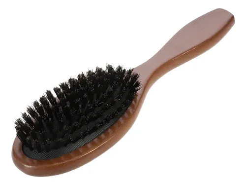 Cepillo De Pelo Natural Con Cerdas De Jabalí, Peine, Peine,