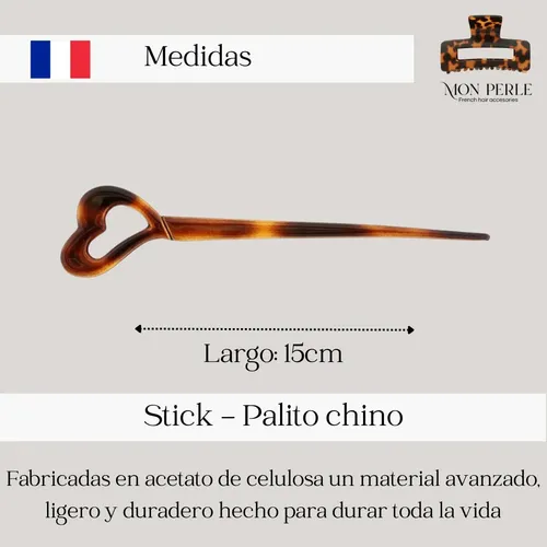 Horquilla Pelo Francesa Broche Para Rodete Pasadores Palito Carey Frances