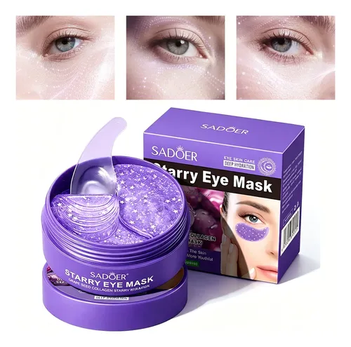 Parches Para Ojos Colágeno Semilla De Uva X30 Todo Tipo De Piel