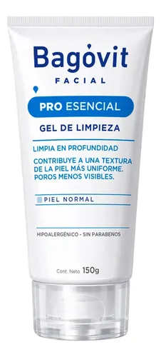 Bagovit Facial Pro Esencial Gel De Limpieza Piel Normal 150 Normal Día/noche