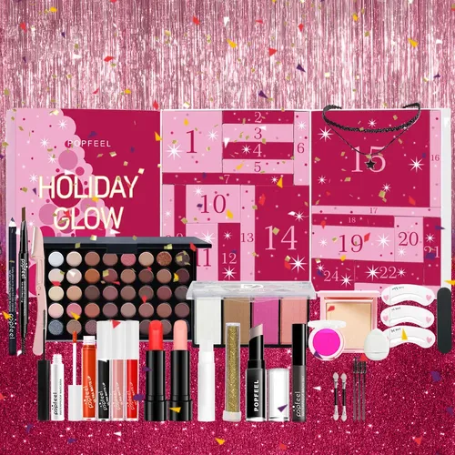 Wow003 Set Maquillaje 24 Pzs Regalo Navidad Y San Valentín
