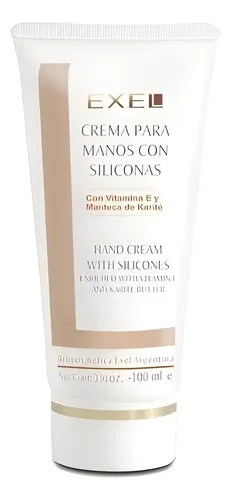 Crema Para Manos Karite Silicona Vitamina E Exel X 100gr