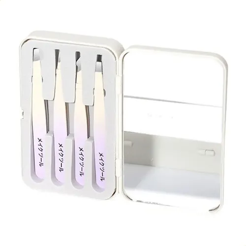 Set De Pinzas: Pinzas Profesionales De Acero Inoxidable