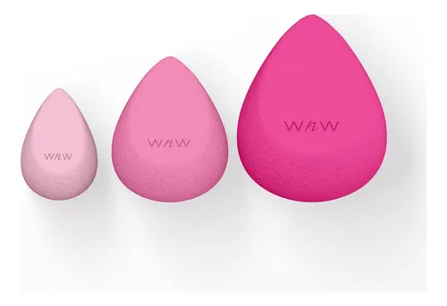 Wet n Wild Set Esponjas Aplicadoras de Maquillaje Trio