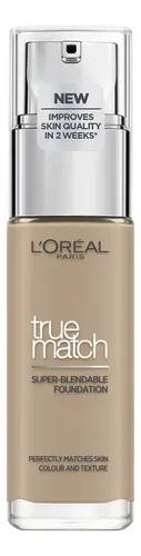 True Match Foundation 30 Ml Tono 7.D Amber Dore