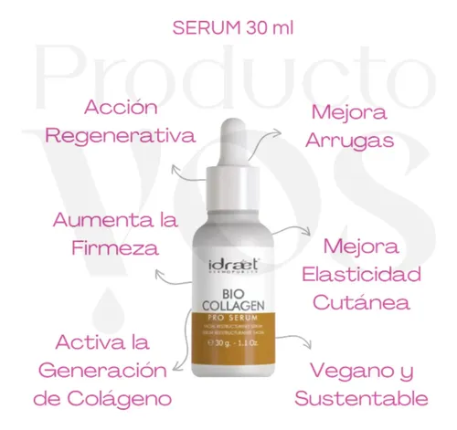 Rutina Skincare Serum Colageno Antiage Hialuronico Idraet