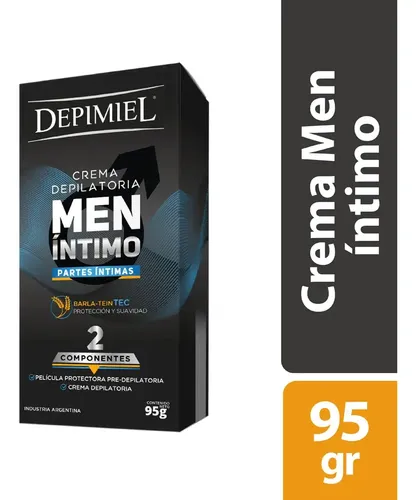 Crema Depilatoria Hombre Depimiel Men Intimo Titanium 95gr