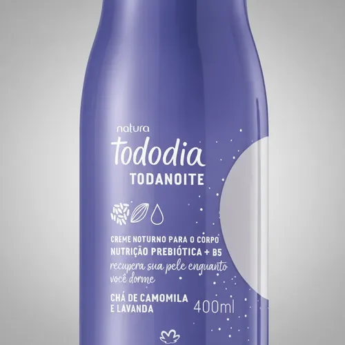 Natura Crema Hidratante Té De Manzanilla Y Lavanda 400ml