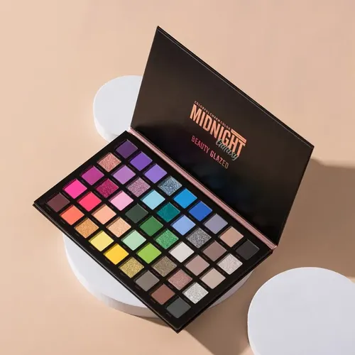Belleza Esmaltada Paleta Sombras Cos Maquillaje Profesional