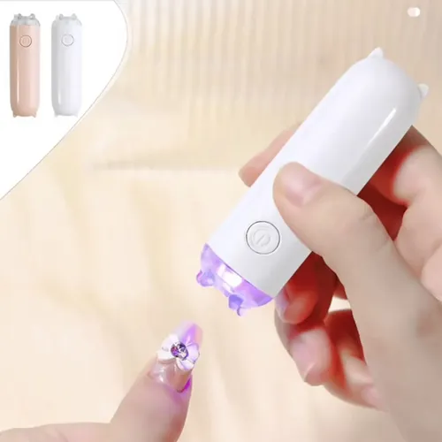 Mini Secador Uñas Mano Led Uv Portátil Usb Recargable Gel