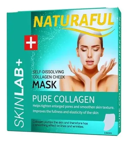 Set X 18 Parches De Colageno Facial Naturaful Absorbentes