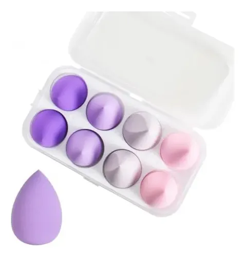 Nivofu Set De 8 Esponja Maquillaje, Esponjas De Belleza,
