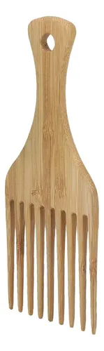 Peine For El Cabello, Peine De Madera For Reflejos Afro,