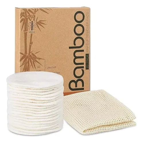 Aspaces Discos Desmaquillantes Reutilizables Bambu Algodon