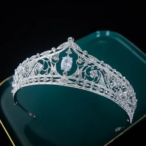 Corona De Zirconio Retro Palace Para Boda