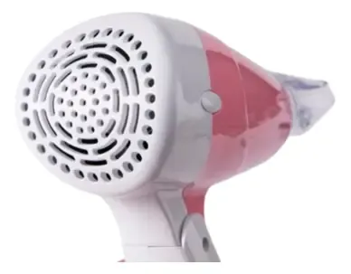 Mini Secador De Pelo Plegable 1400w Aire Frío Calor Nv-617b
