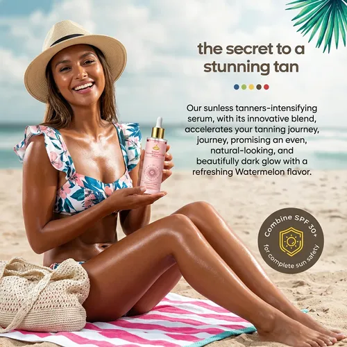 Pack 2 Sérum Bronceador Sumifang100ml Acelera Tu Ton Sin Sol