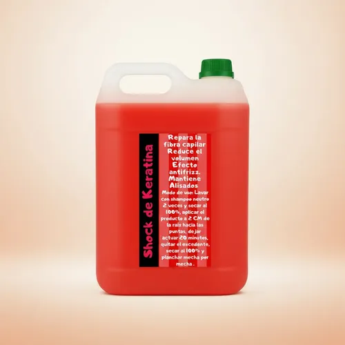 Shock De Keratina 5 Litros Líquido Antifrizz