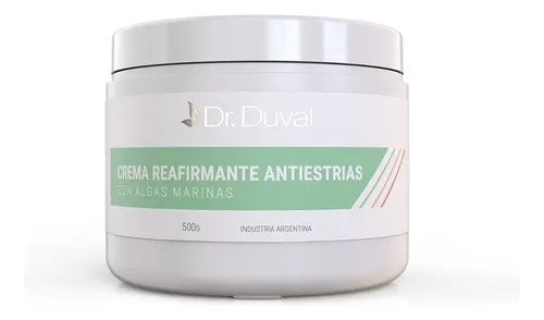 Crema Reafirmante Antiestrias Con Algas Marinas Duval 500g