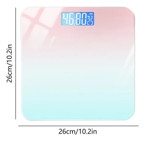 Balanza Interior Comercial Fitness Home Lcd De Alta Definici A