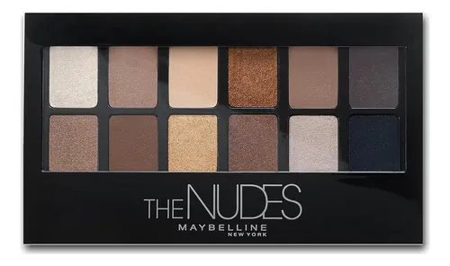 Paleta De Sombras Maybelline The Nudes