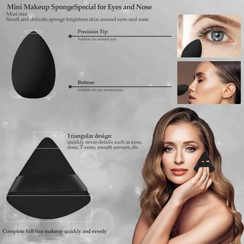 14 Pcs Makeup Sponge Set, Beauty Sponges Blender With 4 P…