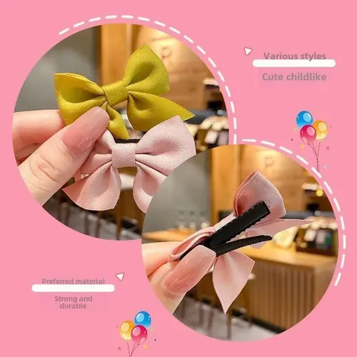 Yn. Accesorios De Peinado Hairpin Mutong Bow Para Niños */