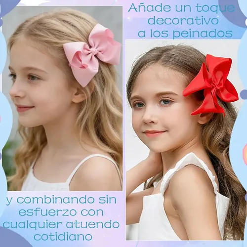 Hy Broches Grandes Con Lazo Para El Pelo, 20 Unidades, 10 /