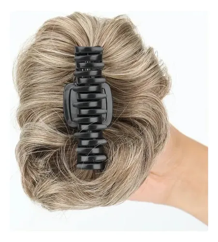 Extensión De Cabello Esponjosa Y Desordenada Con Forma De Mo