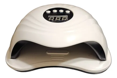 Cabina Uv Led Nail Lamp 108w+ Base+ Top Coat+ 5 Esmaltes+ Ac
