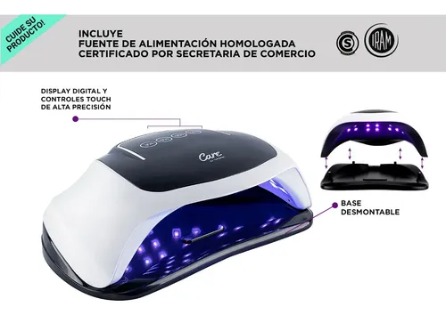 Cabina Uñas Lampara Uv Led Profesional Gadnic Kit