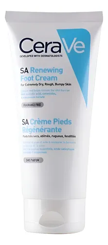 Cerave Crema Hidratante Renovadora Para Pies Resecos X 88 Ml