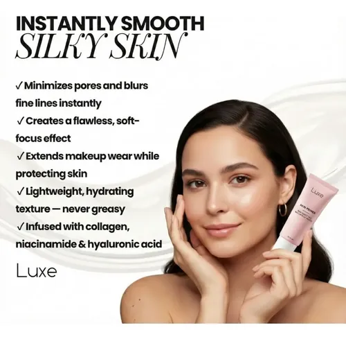 Primer Facial Luxe Minimizador Poros Control 12h