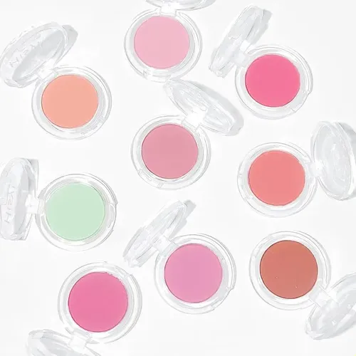 Paleta De Rubor Suave En Niebla De 9 Colores, Tonos Versátil