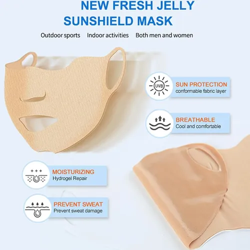 Parche Solar Facial Jelly 5 Uds Fresh – Protección Uv Para
