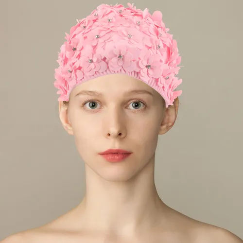 Gorro De Baño Para Mujer: Gorro De Baño Impermeable Grande P