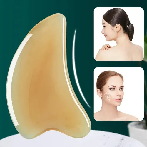 Skin Scraping Resin Gua Sha Massage Board Guasha Plate Face