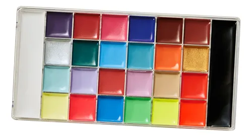 1 Suministros Para Pintar Cara Con Acuarela Resistente Al
