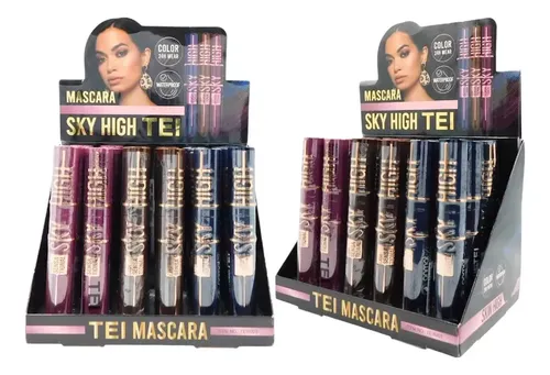 Rimel Mascara Pestañas Color Marron Rosa Azul Tei Original