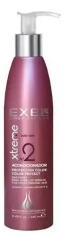 Kit Shampoo Y Enjuague Exel Xtreme Fijador Del Color X340 Ml