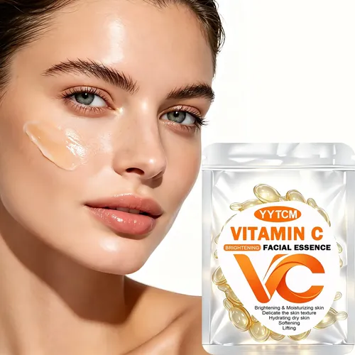Yytcm Sérum Facial Vitamina C 0.5 G X 30 Cápsulas Todo Tipo De Piel Día/noche