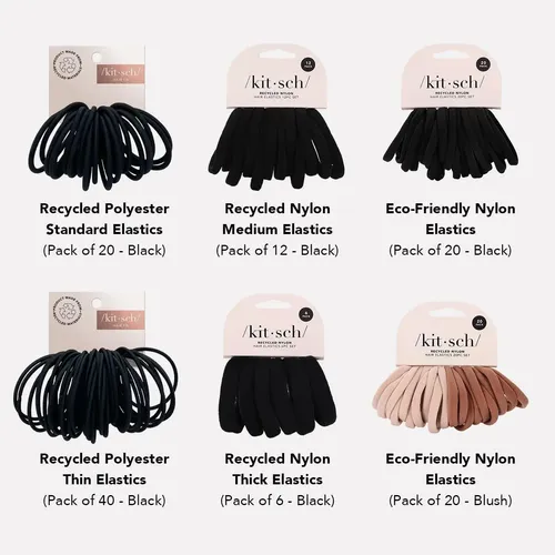 Kitsch Lazos De Pelo Elásticos Para Mujeres – Lazos De Pe…
