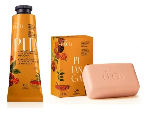 Kit Crema De Manos Y Jabon Pitanga Ekos