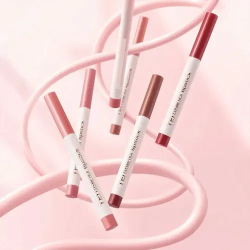 Labial Delineador De Labios Pop Pins Cremoso Tei Cosmetica