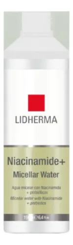 Niacinamide+ Micellar Water Niacinamida Prebióticos Lidherma