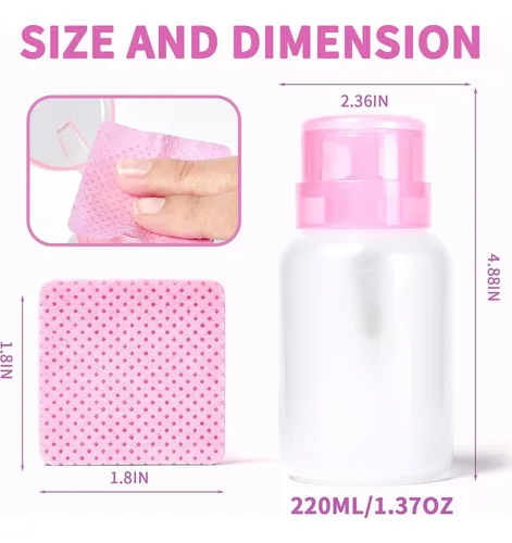 Kit Toallitas Removedoras Esmalte Gel Sheerbliss 400pcs
